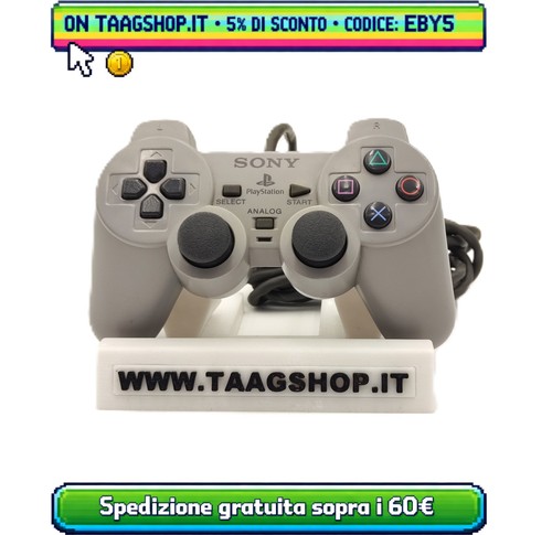 Controller grigio playstation - controller,