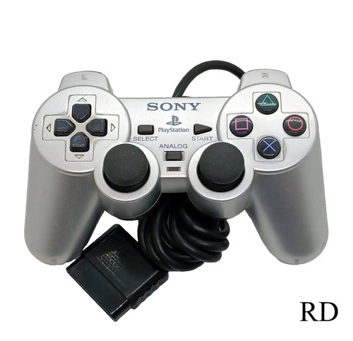 Manette ps2 satin - manette, silver